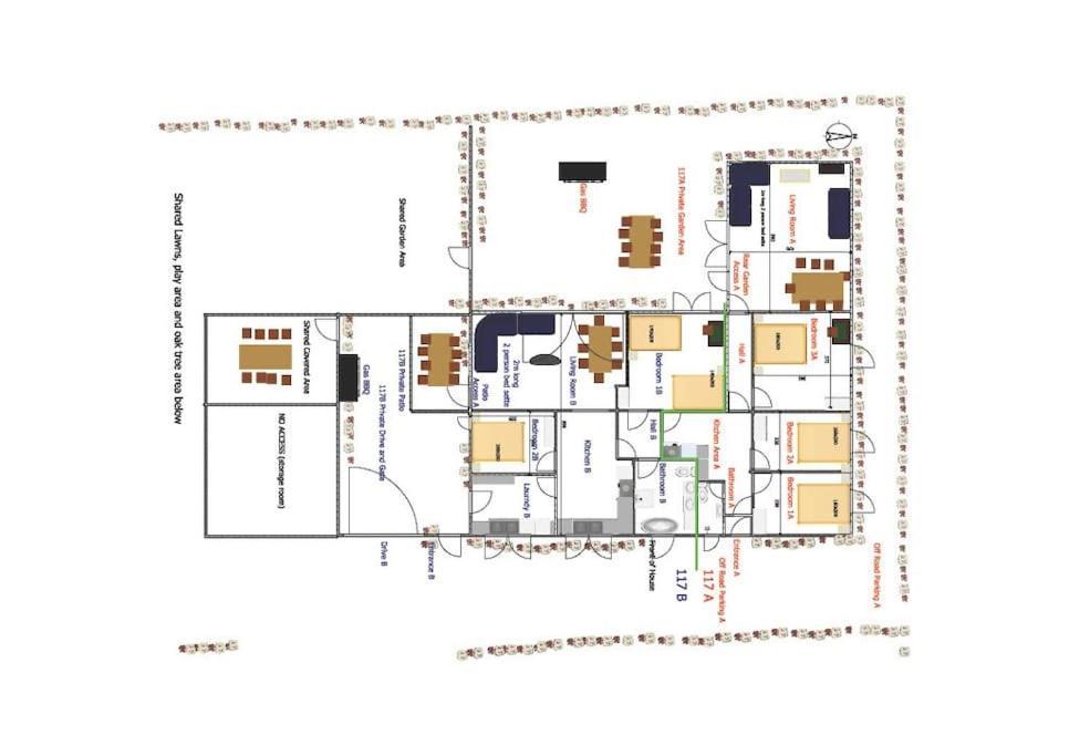 Family Friendly Apt B, 900M To Lego House, Parking, Legoland, Lalandia 빌룬드 외부 사진